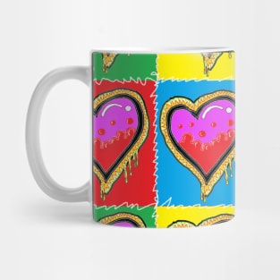 subway hearts by LowEndGraphics Mug